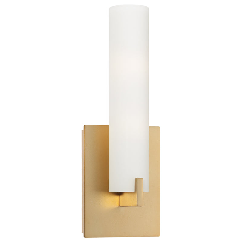 George Kovacs P5040-248-L Tube Honey Gold LED Wall Light Sconce