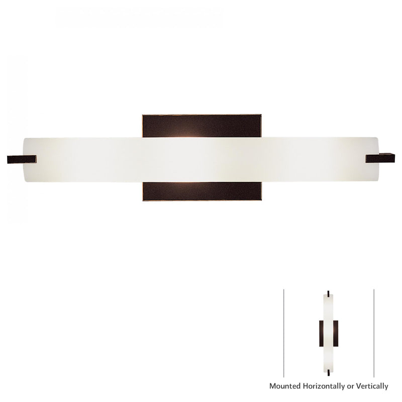 George Kovacs P5044-37B Tube Dark Restoration Bronze Bathroom Vanity Light