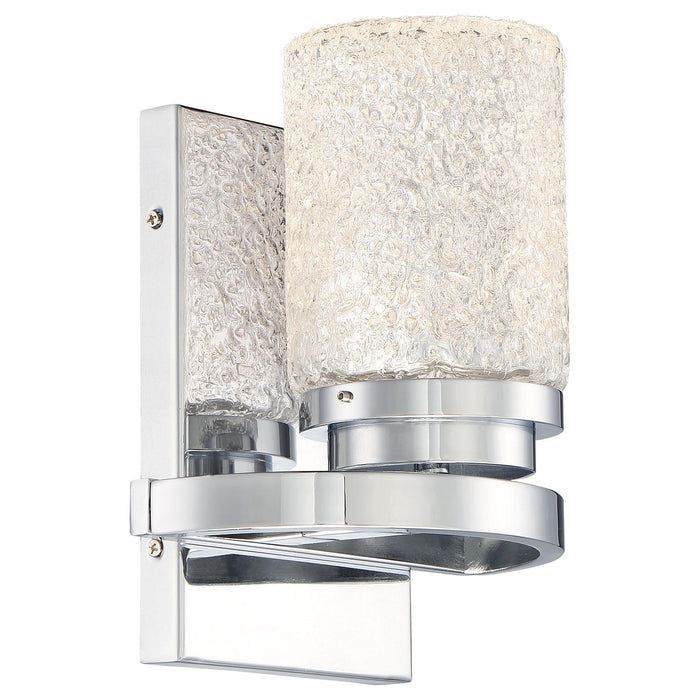 George Kovacs P5321-077-L Brilliant Chrome LED Bathroom Vanity Light