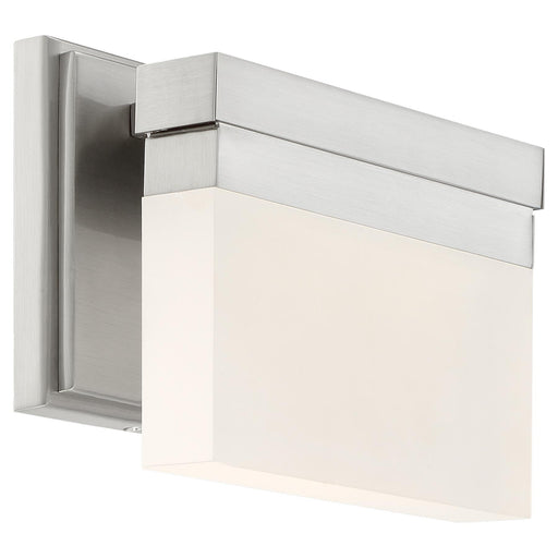 George Kovacs P5721-084-L Skinny Brushed Nickel LED Bathroom Vanity Light Sconce