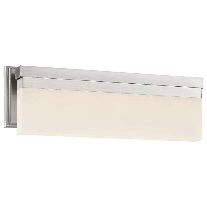 George Kovacs P5722-084-L Skinny Brushed Nickel LED Bathroom Vanity Light Sconce
