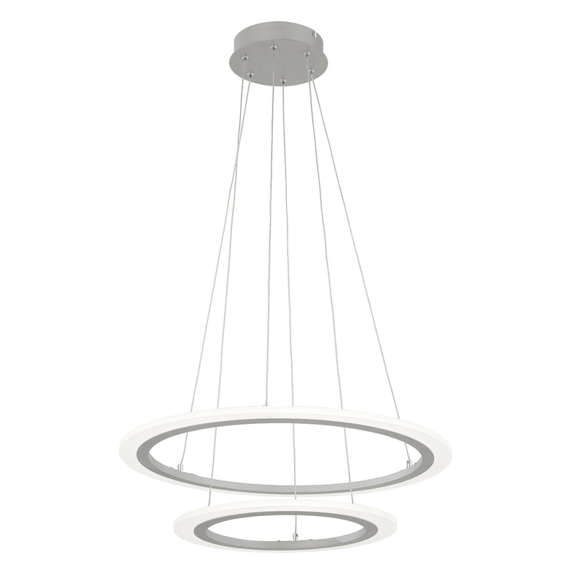 George Kovacs P8142-609-L Discovery Silver LED Pendant Light
