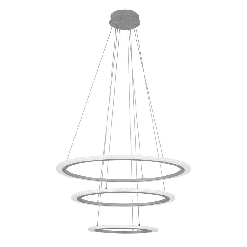 George Kovacs P8143-609-L Discovery Silver LED Pendant Light