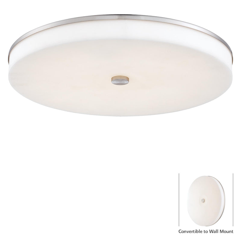 George Kovacs P950-084-L U.H.O. Brushed Nickel LED Flush Mount