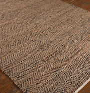 Uttermost 71001-8 Tobais 8 X 10 Rescued Leather & Hemp Rug