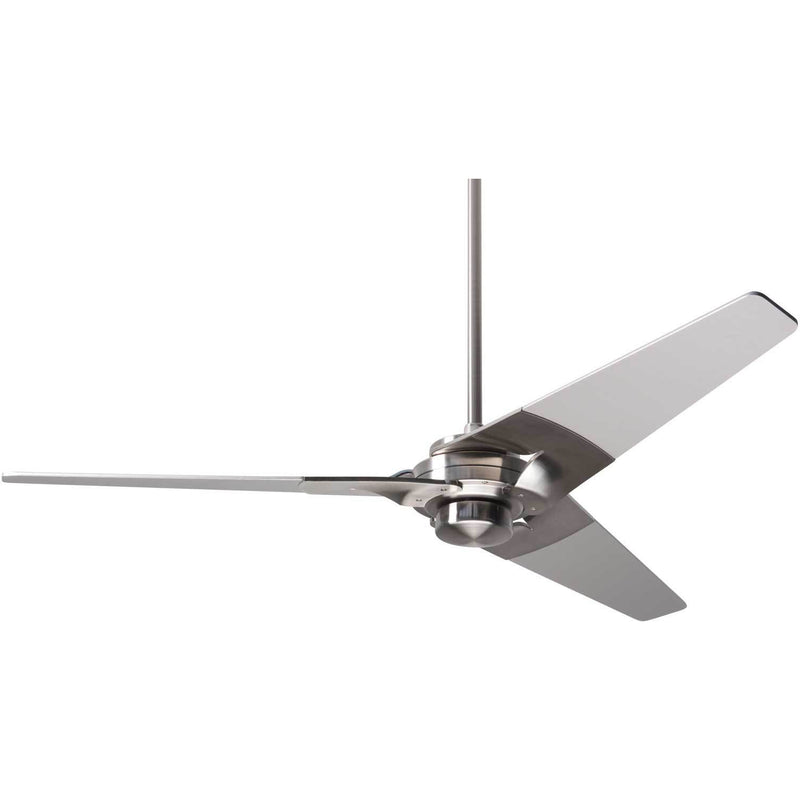 Modern Fan Company Torsion Bright Nickel 52" Ceiling Fan with Wall Control