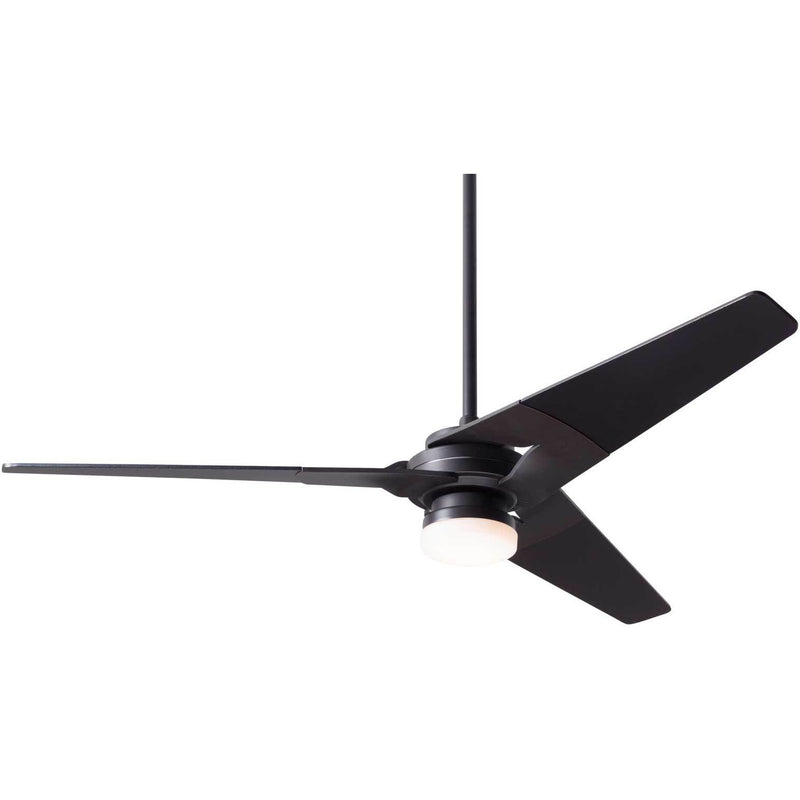 Modern Fan Company Torsion Dark Bronze 52" Ceiling Fan with Black Blades