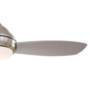 Minka Aire Concept I 52 in. LED Indoor Brushed Nickel Ceiling Fan with Remote - ALCOVE LIGHTING