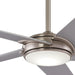 Minka Aire Raptor 60 in. LED Indoor Brushed Nickel Ceiling Fan with Remote - ALCOVE LIGHTING