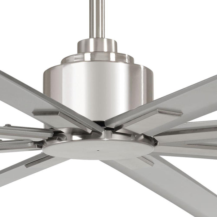 Minka Aire F896-65-BNW Xtreme H2O 65 in. Outdoor Brushed Nickel Wet Ceiling Fan