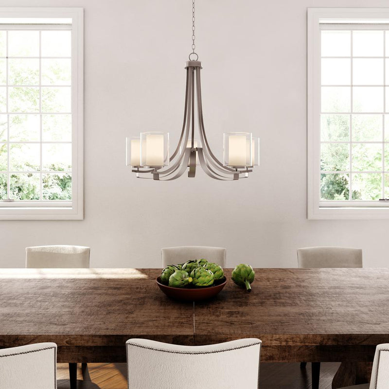 Minka Lavery 4105-84 Parsons Studio 5 Light Chandelier