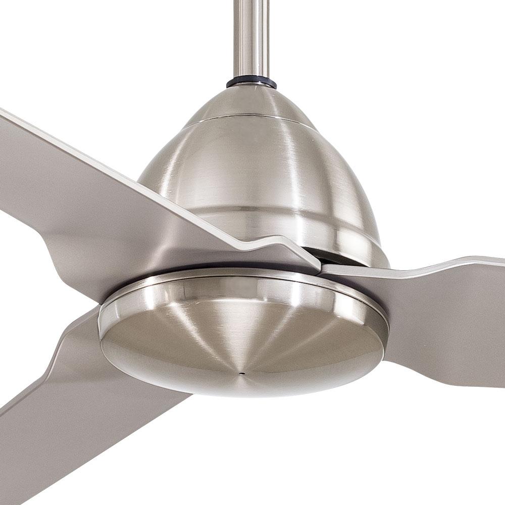 Minka Aire Java F753-BNW 54-Inch Wet Ceiling Fan in Brushed Nickel — ALCOVE
