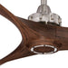 Minka Aire Aviation 60 in. Indoor Brushed Nickel and Medium Maple Ceiling Fan - ALCOVE LIGHTING