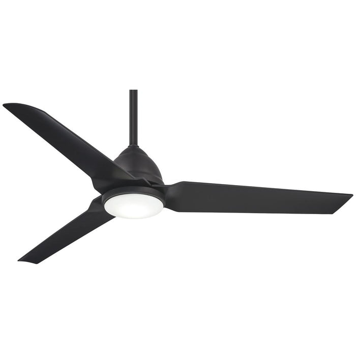 Minka Aire Java 54 in. LED Indoor/Outdoor Coal Ceiling Fan with Remote