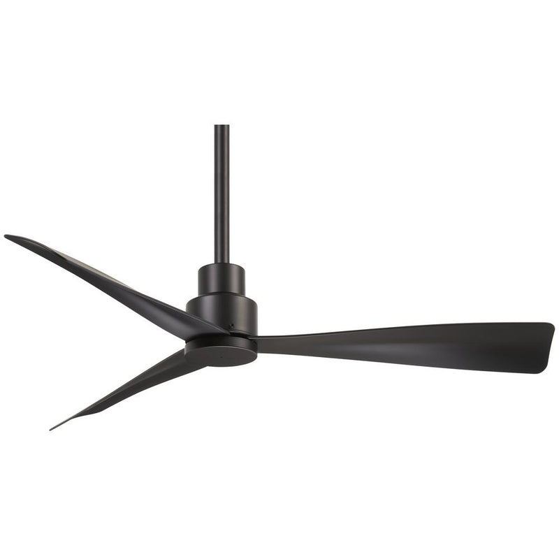 Minka Aire F786-CL Simple 44 in. Indoor/Outdoor Coal Ceiling Fan with Remote