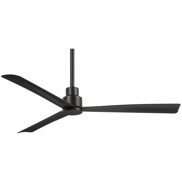 Minka Aire F787-CL Simple 52 in. Indoor/Outdoor Coal Ceiling Fan with Remote