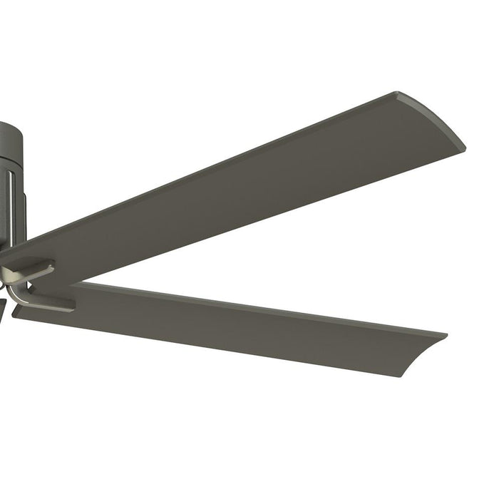 Minka Aire Clean 60 in. LED Indoor Grey Iron with Brushed Nickel Ceiling Fan