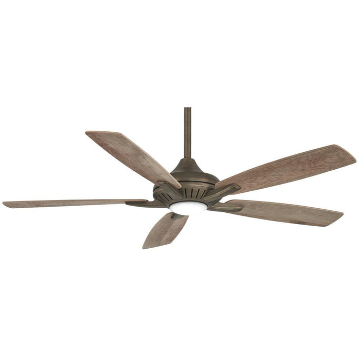 Minka Aire Dyno 52 in. LED Indoor Heirloom Bronze Ceiling Fan with Remote