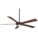 Minka Aire Sabot 52 in. LED Indoor Oil Rubbed Bronze Ceiling Fan with Remote - ALCOVE LIGHTING