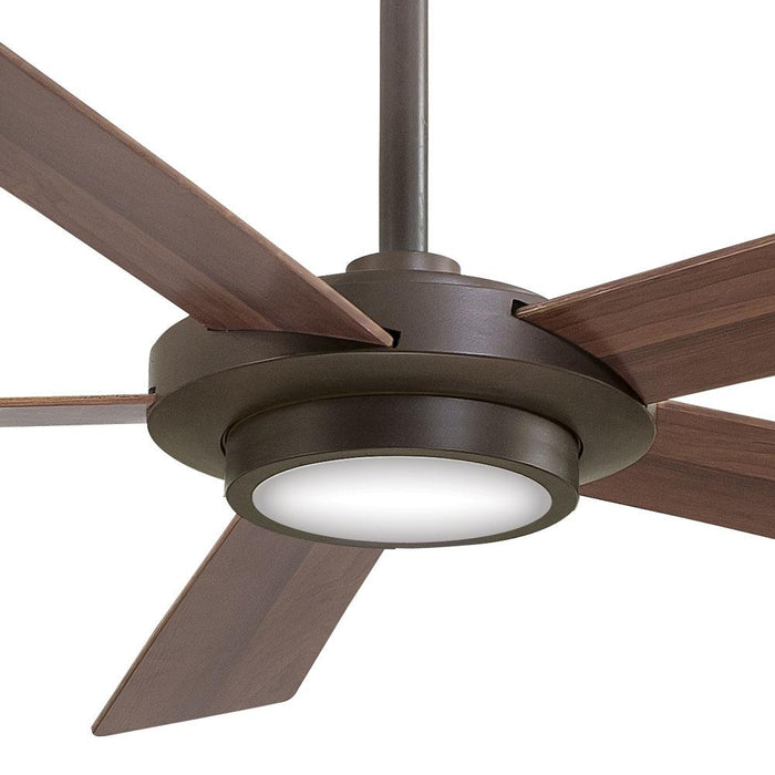 Minka Aire Sabot 52 in. LED Indoor Oil Rubbed Bronze Ceiling Fan with Remote - ALCOVE LIGHTING