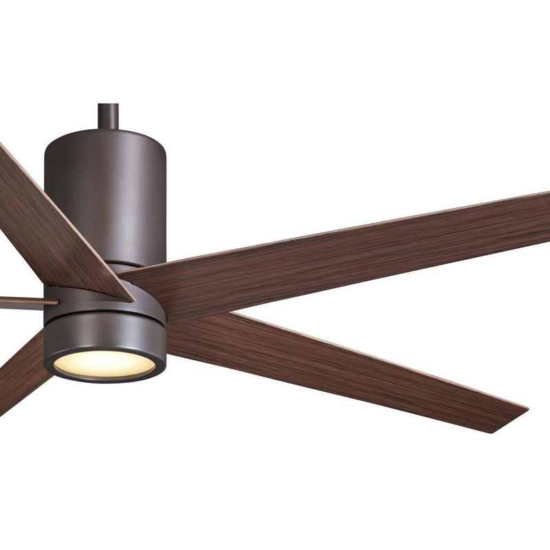 Minka Aire Symbio 56 in. LED Indoor Oil Rubbed Bronze Ceiling Fan with Remote - ALCOVE LIGHTING