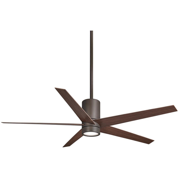 Minka Aire Symbio 56 in. LED Indoor Oil Rubbed Bronze Ceiling Fan with Remote - ALCOVE LIGHTING