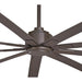 Minka Aire Xtreme 96 in. Indoor Oil Rubbed Bronze Ceiling Fan with Remote - ALCOVE LIGHTING