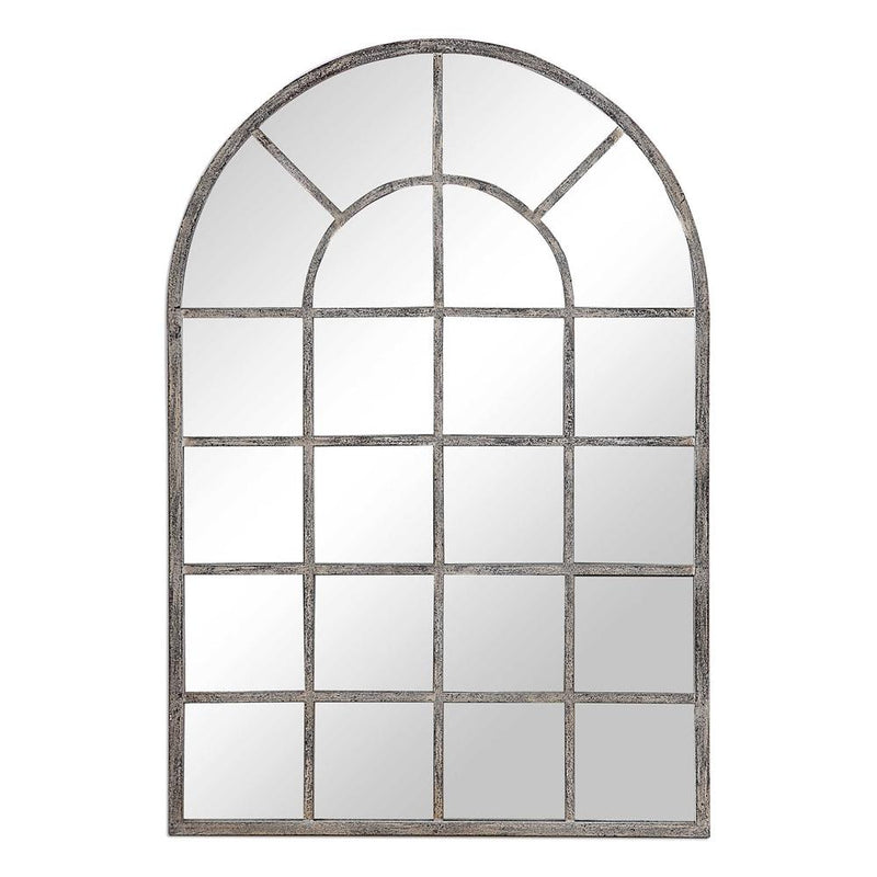 Sierra Rustic Gray Mirror