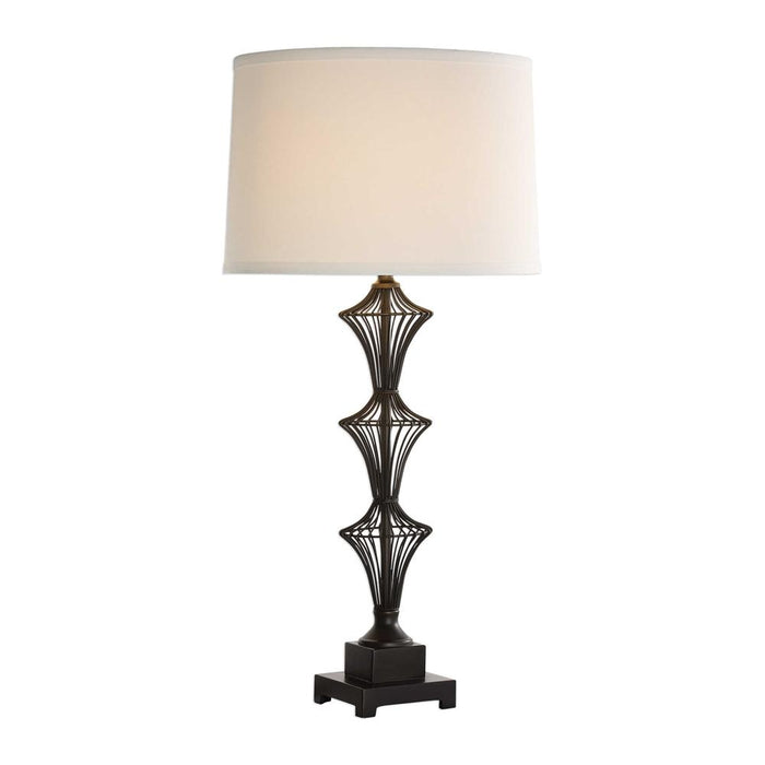 Springer Aged Black Table Lamp