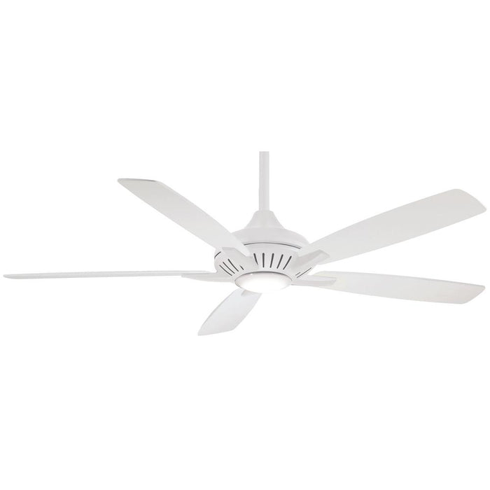 Minka Aire Dyno XL 60 in. LED Indoor White Smart Ceiling Fan