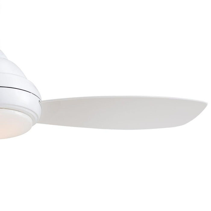 Minka Aire Concept I 52 in. LED Indoor White Ceiling Fan with Remote - ALCOVE LIGHTING
