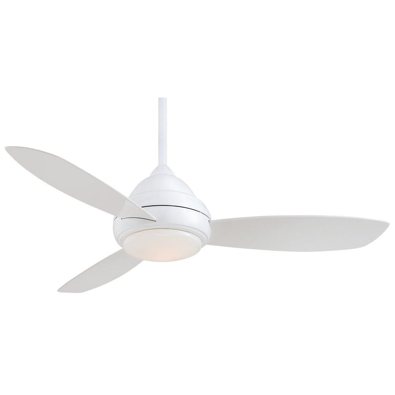 Minka Aire Concept I 52 in. LED Indoor White Ceiling Fan with Remote - ALCOVE LIGHTING