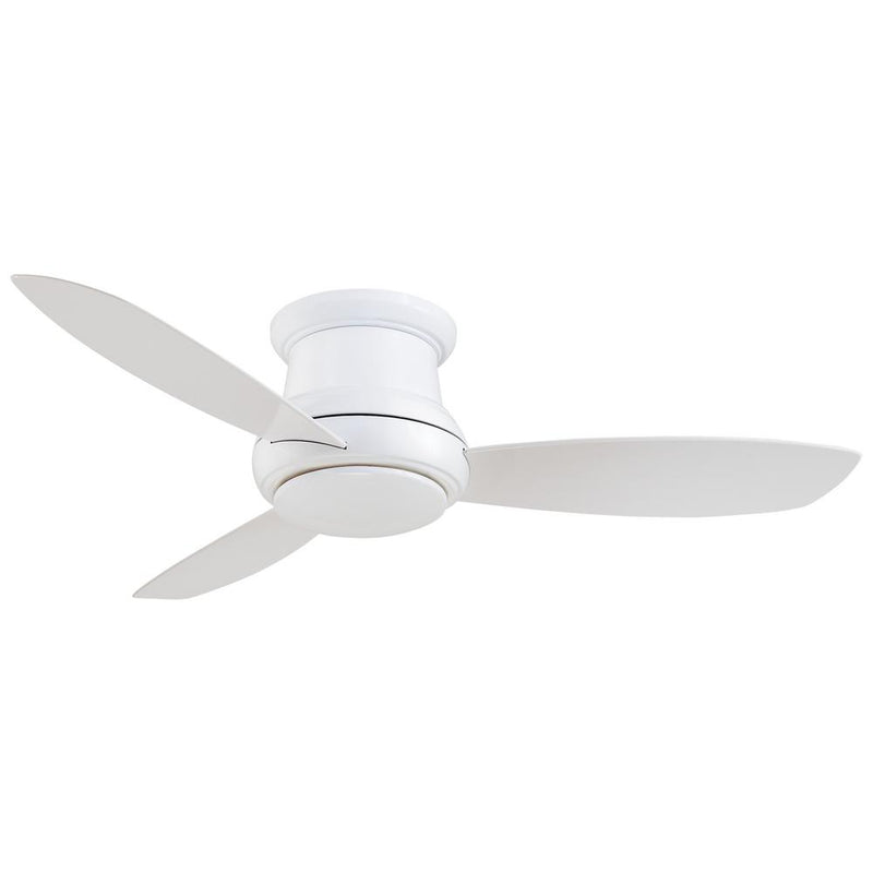 Minka Aire Concept II 52 in. Integrated LED Indoor White Ceiling Fan with Remote - ALCOVE LIGHTING