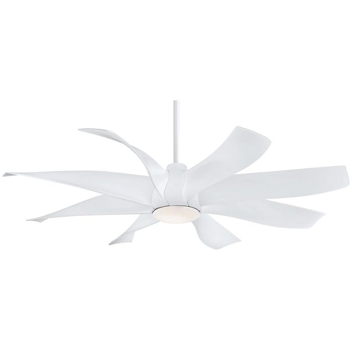 Minka Aire Dream Star 60 in. LED White Ceiling Fan with Remote